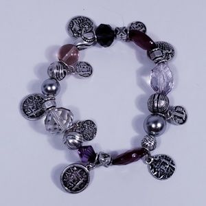 Premier Designs Jewelry - Passionista Purple and Silver Bracelet Premier Designs Jewelry - Passionista Purple and Silver Bracelet